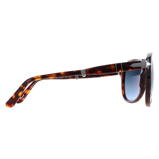 Persol Aviator Herrbruna Havana Blå Gradient Polariserade Solglasögon - Image 4