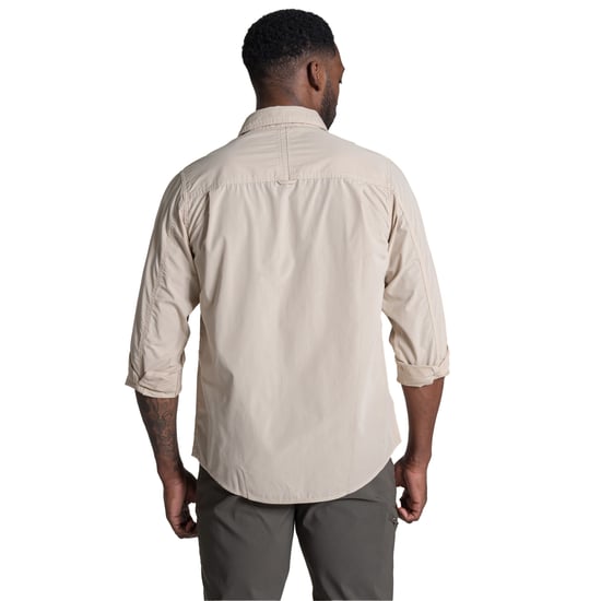 Craghoppers Heren Kiwi II shirt met lange mouwen (Havermout) - Image 3