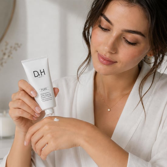 Dr H Hyaluronic Acid Anti-Ageing Hand Cream 50ml for Dryness, Fine Lines, Wrinkles - Image 2