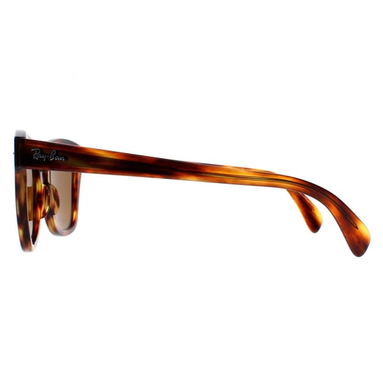 Ray-Ban RB0707S 954/33 gestreepte zonnebril havana bruin - Image 3