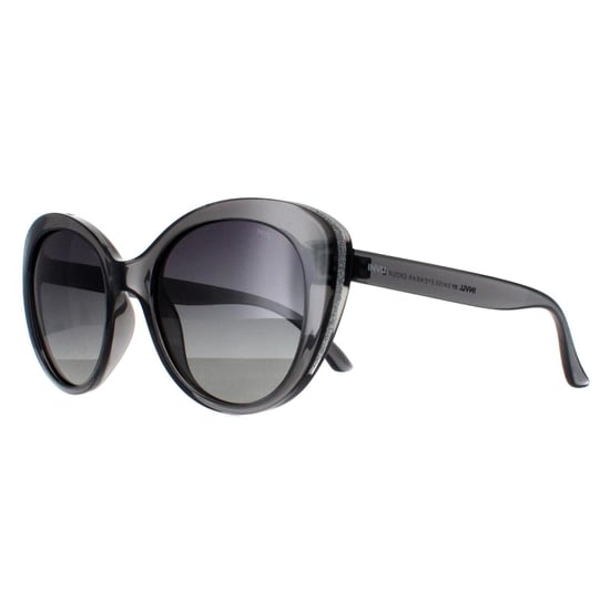 INVU Cat Eye Womens Transparent Grey Grey Polarized B2041 - Image 2