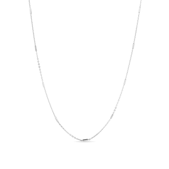 Luxenter Sterling Silver 925 rodiumpläterat halsband - Tartes - Image 1