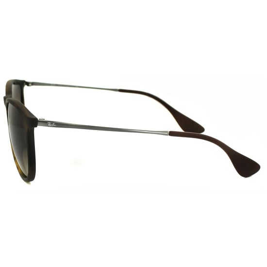 Ray-Ban Runda gummerade havannabruna solglasögon med gradient för kvinnor - Image 3