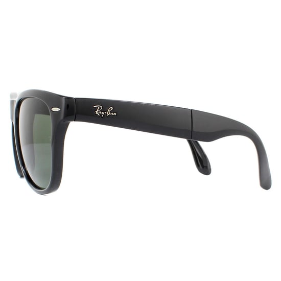Ray-Ban Sunglasses Folding Wayfarer 4105 Black 601 50mm - Image 3