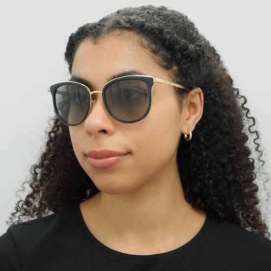 Michael Kors Cat Eye Dames Black Gold Gray Gracient zonnebril - Image 6