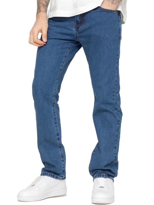 Kruze | Mens Straight Leg Denim Jeans - Image 4