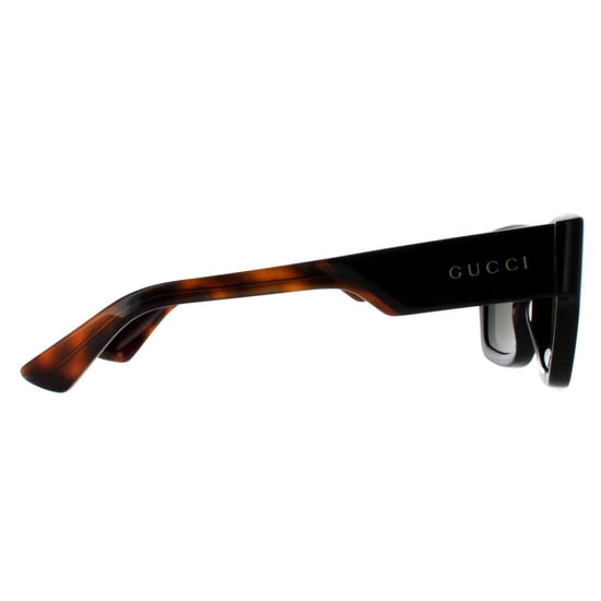 Gucci Square Mens Dark Brown with Havana Green GG1668S - Image 4