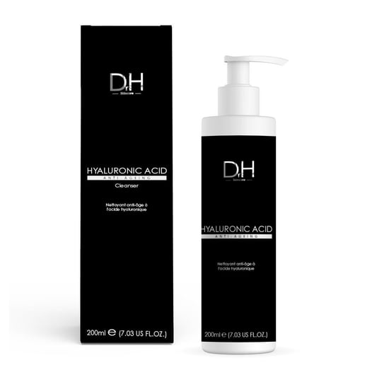 Dr H Hyaluronic Acid Cleanser 200ml for Dryness, Fine Lines, Wrinkles, Loss of Firmness - Image 1