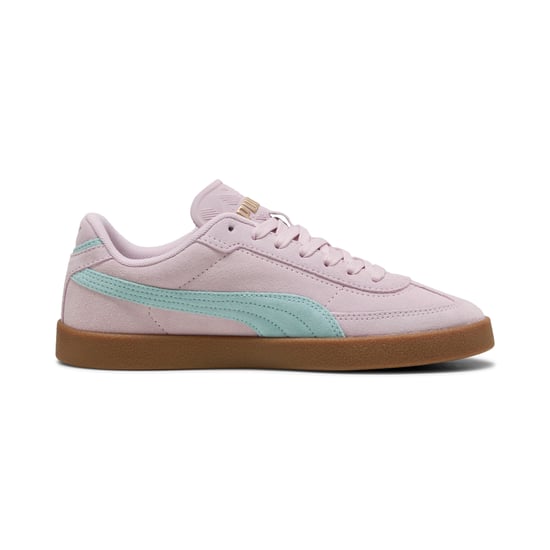 Men's Puma Club II Era Suede Trainers in Rose - Image 5