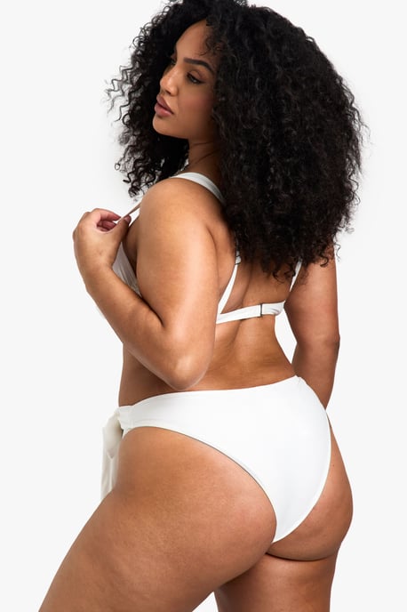 Plus Swimwear Essentials Tie High Waist Brief - Image 2