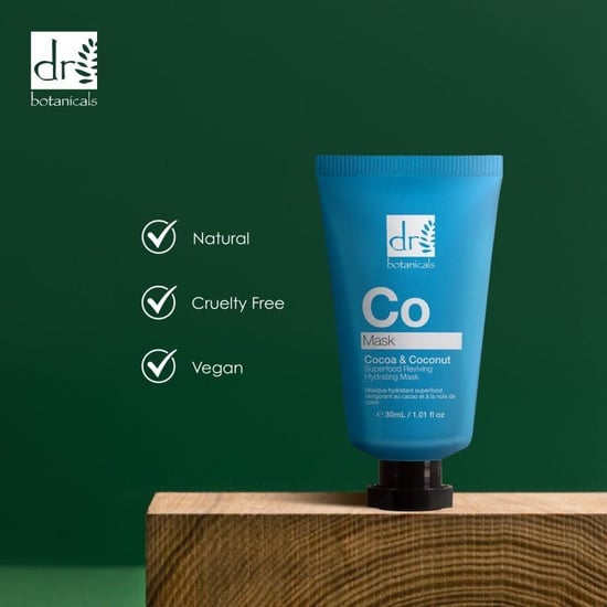 Dr. Botanicals Cocoa & Coconut Anti-Ageing Superfood Reviving Hydrating Mask 30ml for Fine Lines, Wrinkles, Dryness - Image 3