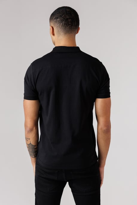 3 Pack Cotton Short Sleeve Polo Shirts - Image 3