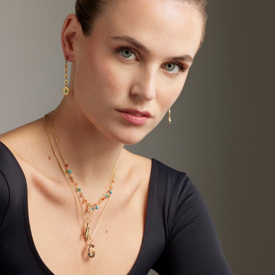 Luxenter Lision halsband med 18 karat guldfinish - Image 2
