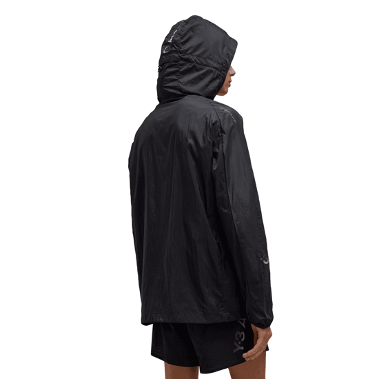 Men's Y-3 Wind.RDY Running Jacket in Black - Image 3