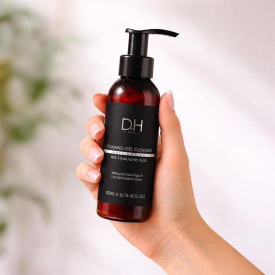 Dr H Anti-Ageing Foaming Gel Cleanser with Hyaluronic Acid 200ml for Dryness, Fine Lines, Wrinkles, Acne, Blemishes - Image 2