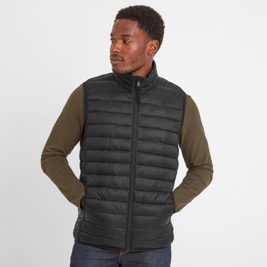 Gibson Mens Gilet Black - Image 1
