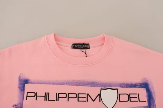 Pink Crew Neck Sweatshirt - Image 5