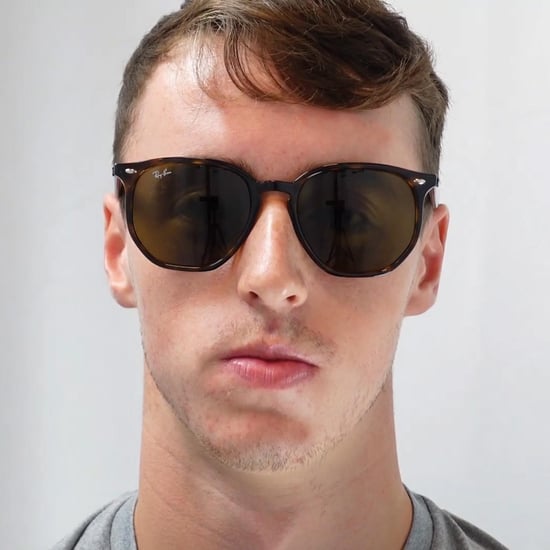 Ray-Ban Sunglasses RB4306 820/73 Striped Red Havana Dark Brown - Image 5