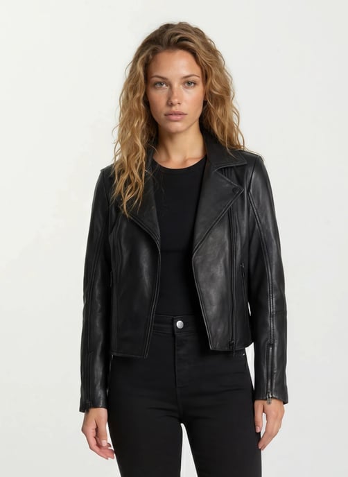 True Prodigy Lederjacke Stella - Image 1