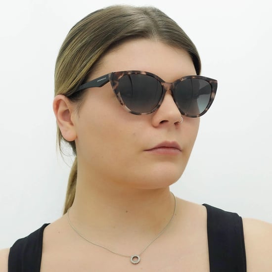 Emporio Armani Cat Eye Womens Shiny Pink Havana Grey Gradient EA4162 - Image 6