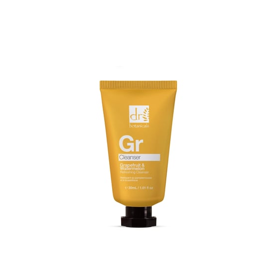 Dr. Botanicals Grapefruit & Watermelon Anti-Ageing Refreshing Cleanser 30ml for Fine Lines, Wrinkles, Brightening - Image 1