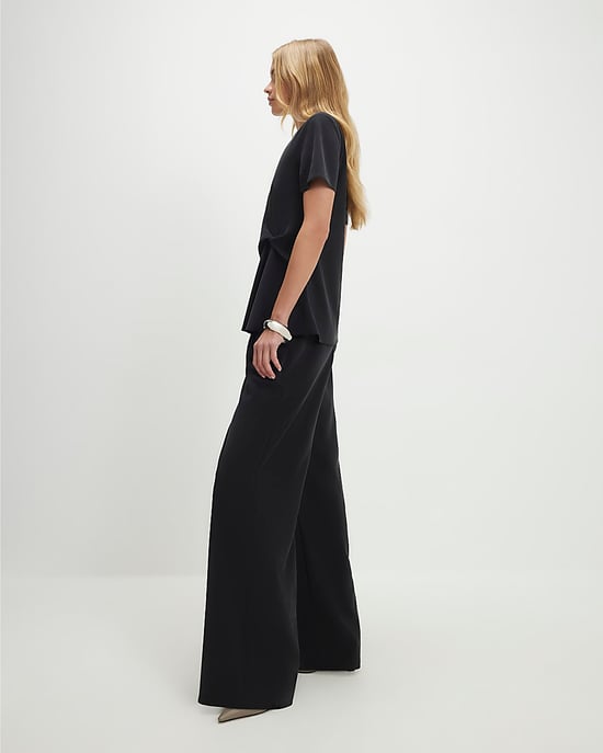 River Island Womens Straight Leg Trousers Black - Image 4