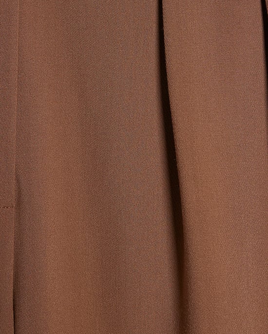 River Island Womens Wide Leg Trousers Brown Belted Loops - Image 5