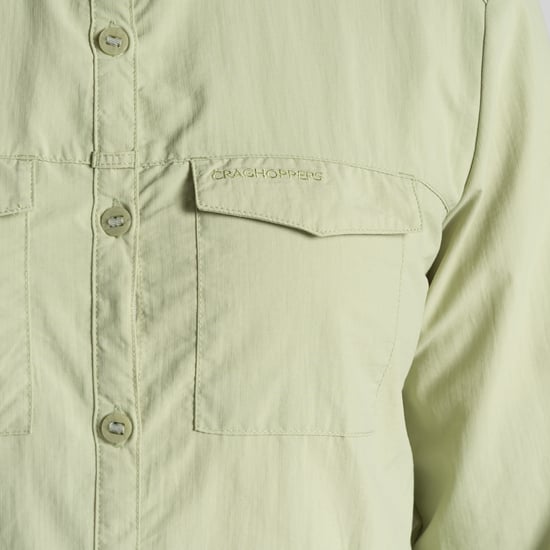 Craghoppers Dames/Dames Adventure III Nosilife Shirt Met Lange Mouwen (Boeddhistisch Groen) - Image 4