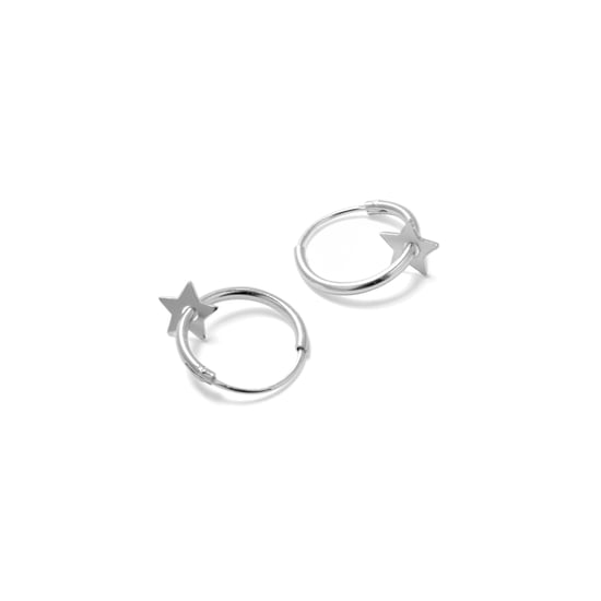Luxenter Essential 925 Sterling Silver rodiumpläterade örhängen - Image 5