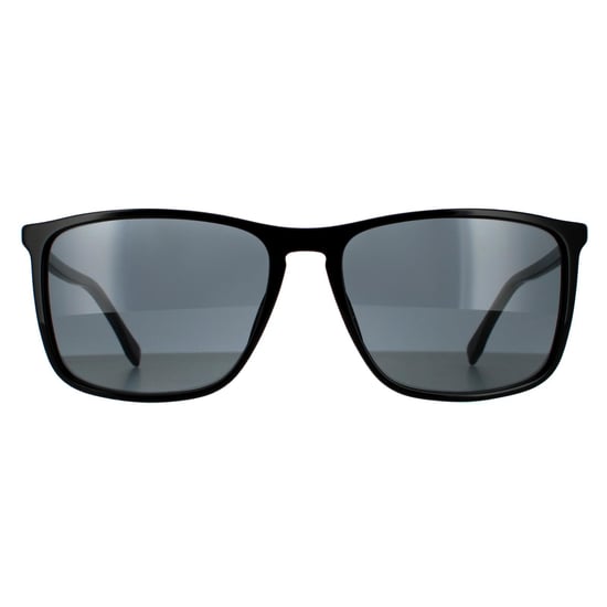Hugo Boss Square Mens Black Gold Grey Sunglasses - Image 1