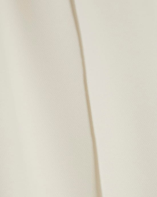 River Island Womens Straight Leg Trousers White Belted Pin Tuck - Image 5