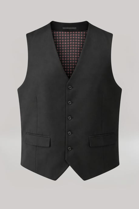 Carter & Jones Black Big & Tall Three Piece Tailored Fit Suit - Image 3