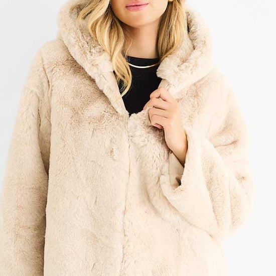 Hooded Faux Fur Jacket - Image 2