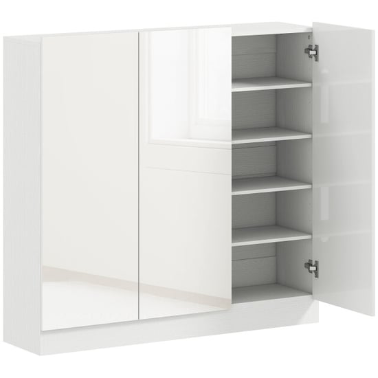 4goodz Homcom schoenenkast 20-30 paar schoenen hoogglans - Image 1