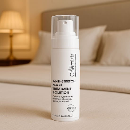 skinChemists Anti-Stretchmark Anti-Ageing Treatment Solution 120ml for Loss of Firmness, Fine Lines, Wrinkles - Image 3