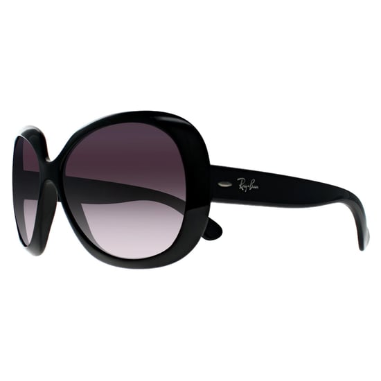 Ray-Ban Butterfly Womens Black Grey Gradient Sunglasses - Image 2