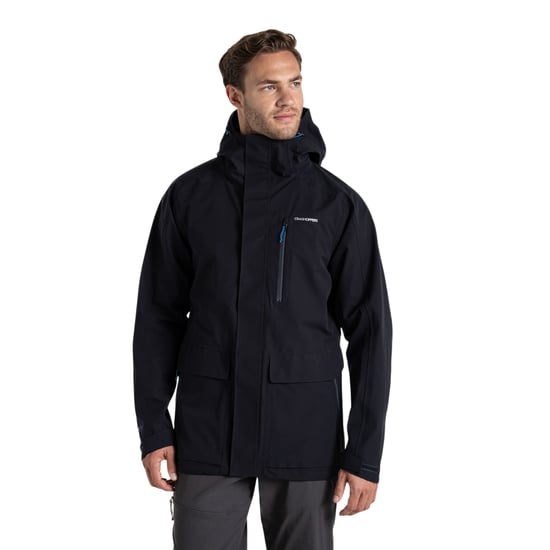 Craghoppers Mens Lorton II Waterproof Jacket (Dark Navy) - Image 1