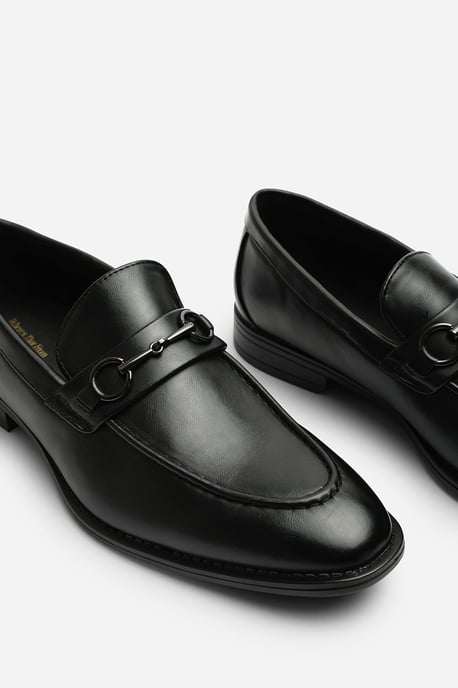 Declan Pointed Toe Slip On Buckle Loafer - Image 5