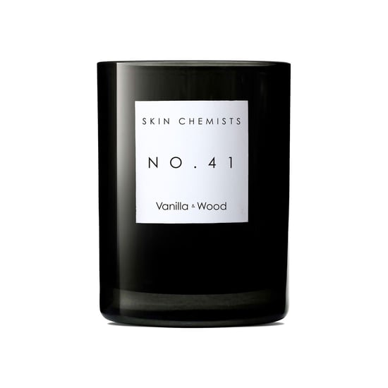 skinChemists No.41 Vanilla & Wood Candle 200g for Dullness, Dryness - Image 4