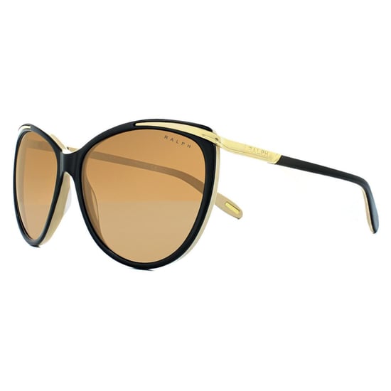 Ralph by Ralph Lauren Cat Eye Dames Donkerbruin Bruin Oranje Kleurverloop Zonnebril - Image 2