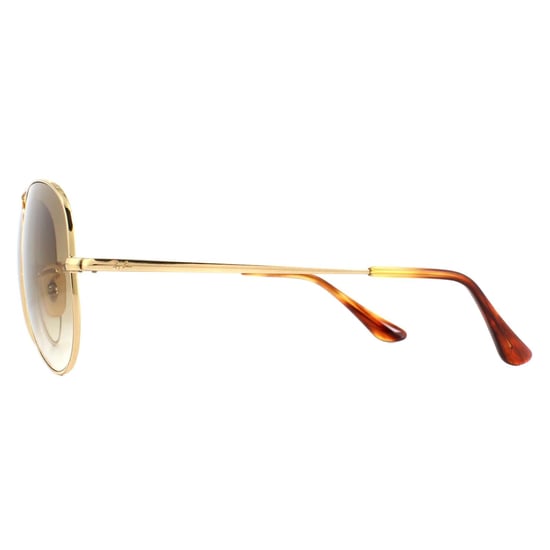 Ray-Ban Zonnebril Aviator Metal II RB3689 914751 Goudbruin Verloop - Image 3