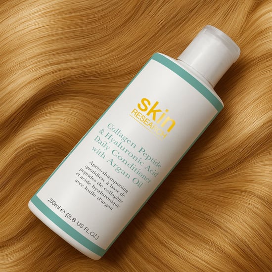 Skin Research Collageen Peptide & Hyaluronzuur Dagelijkse Conditioner met Arganolie 250ml - Image 3