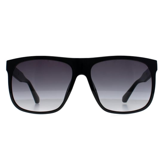 Guess Square Mens Shiny Black Grey Gradient GF5072 - Image 1