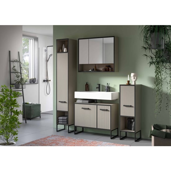 Furnilux Bagno hoge kast kasjmier nb nb - Image 2