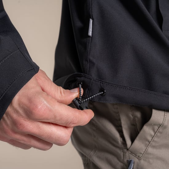 Craghoppers Mens Expert Basecamp Waterproof Jacket (Black) - Image 6