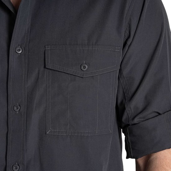Craghoppers Mens Expert Kiwi Shirt (Carbon Grey) - Image 6