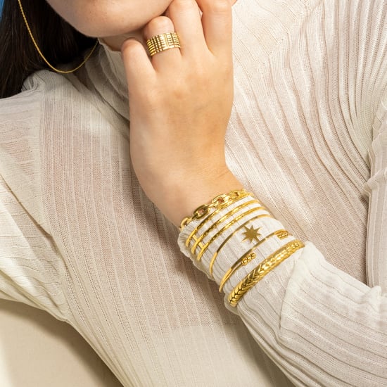 Luxenter Onyx-armband i 18K gult guld - Nepai - Image 4