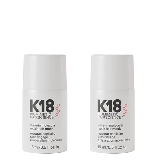 K18 Leave-in Molecular Repair Hair Mask 15ml Double - Image 1