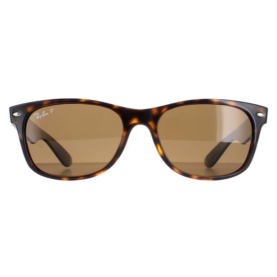 Ray-Ban Zonnebril Nieuwe Wayfarer 2132 902/57 Schildpad Bruin Gepolariseerde 55mm - Image 1