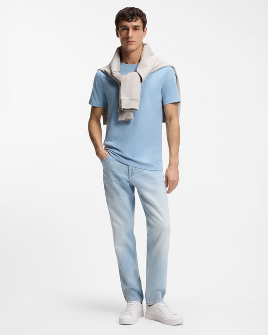 Tales T-shirt in Light Blue - Image 4
